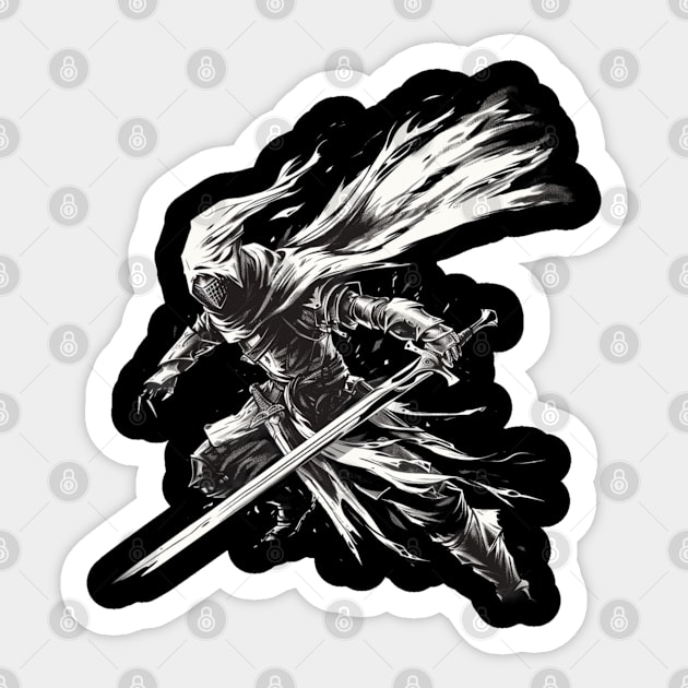 Dark Soul Chronicles Tales of the Brave Sticker by Chibi Monster